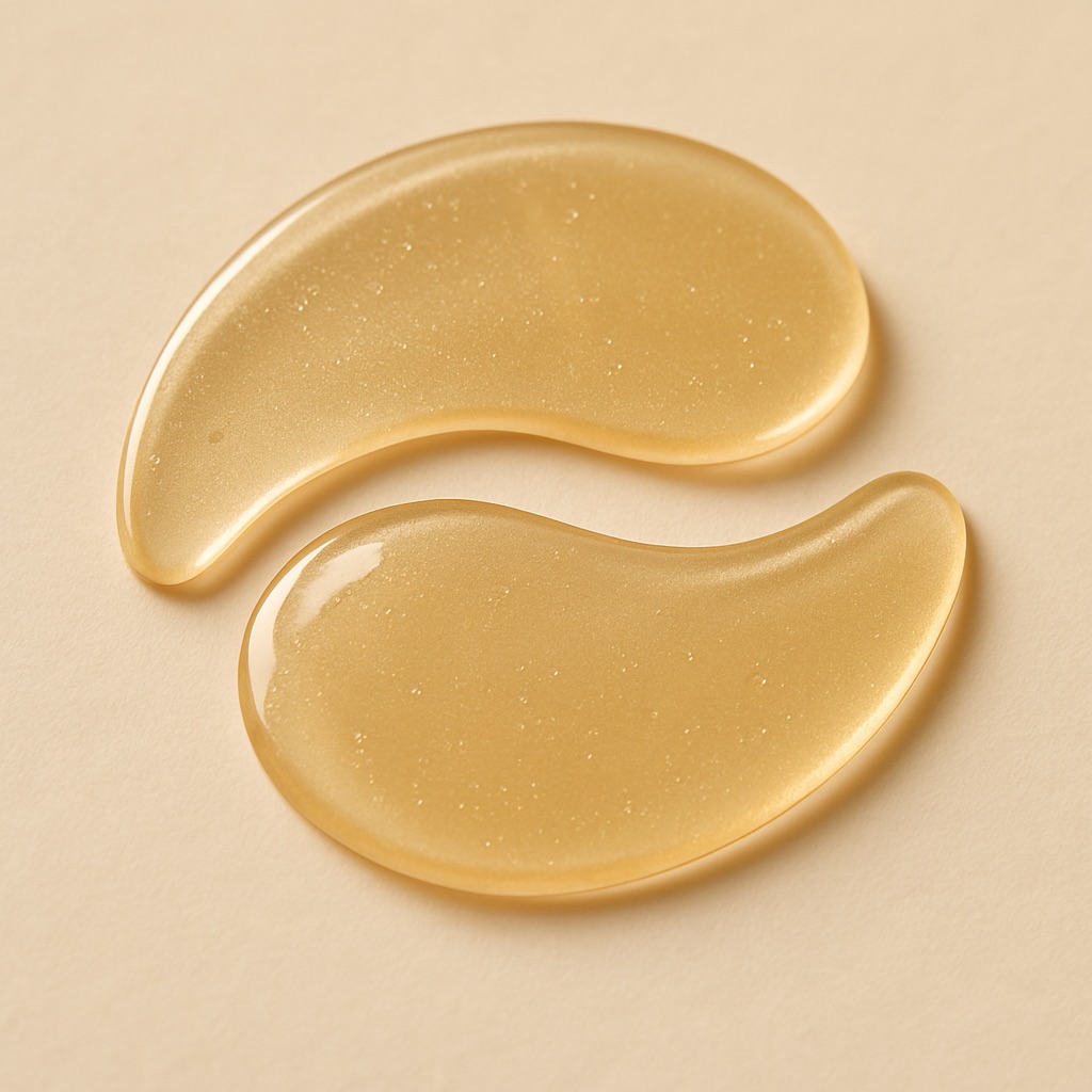 Hydrogel eye masks